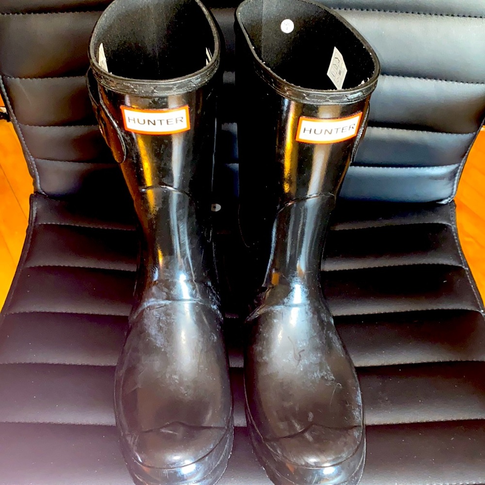Hunter Black Boots